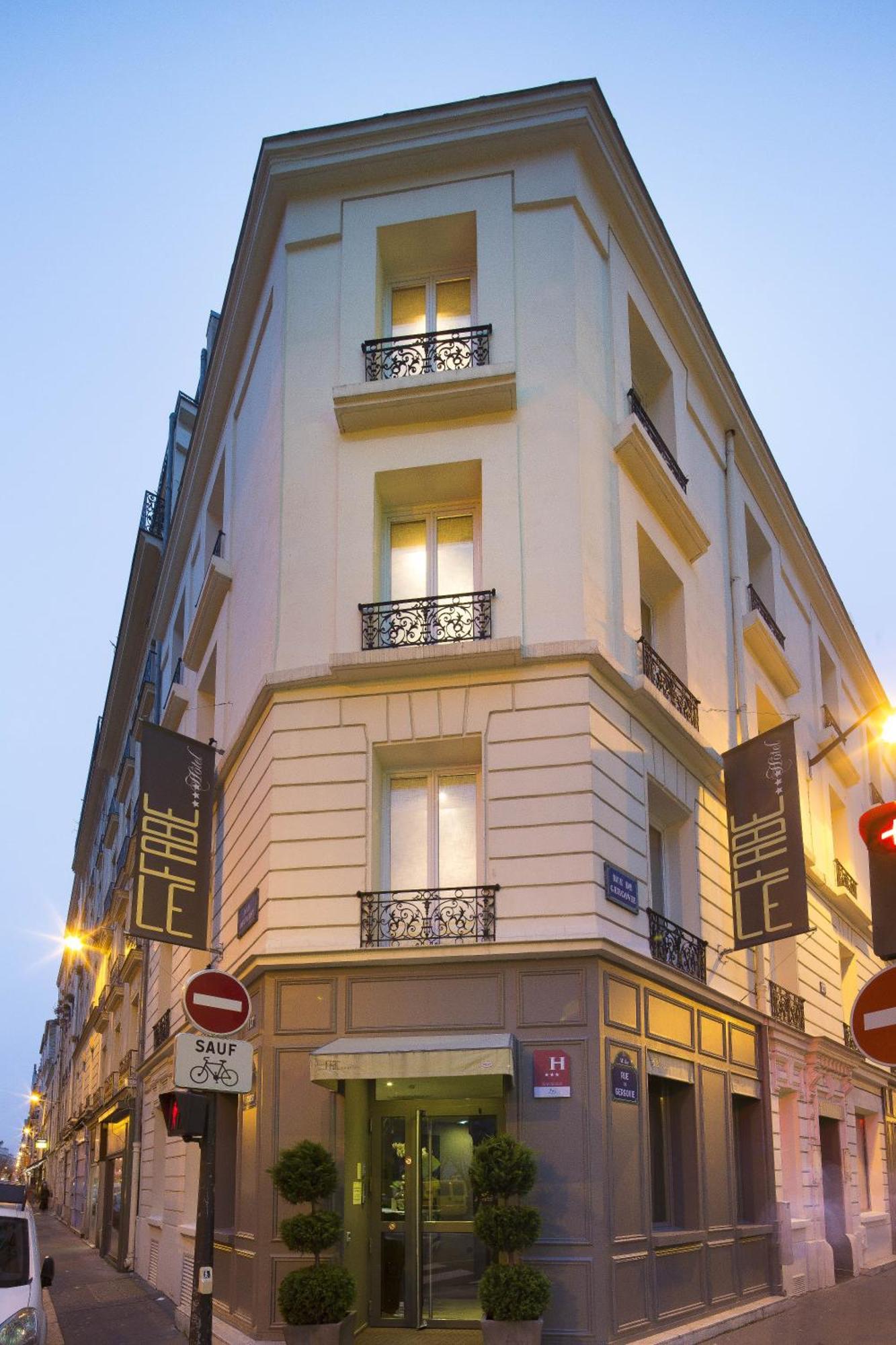 Hotel Le Fabe Paris Eksteriør bilde